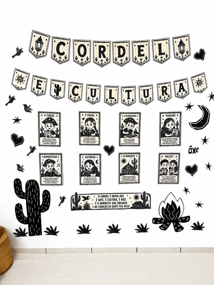 Capa de Painel Cordel e Cultura