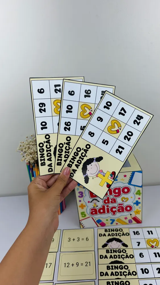 Página de prévia 2 de Bingo da Adição