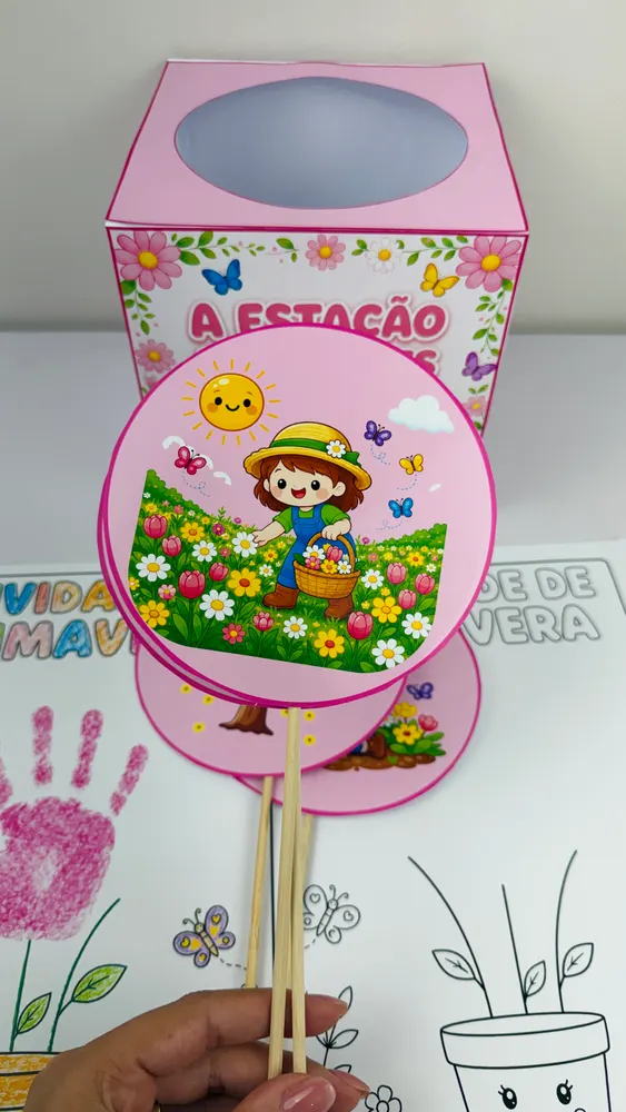 Página de prévia 1 de Caixa Poema da Primavera