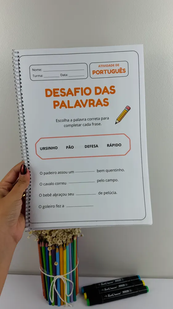 Página de prévia 1 de Desafio das Palavras