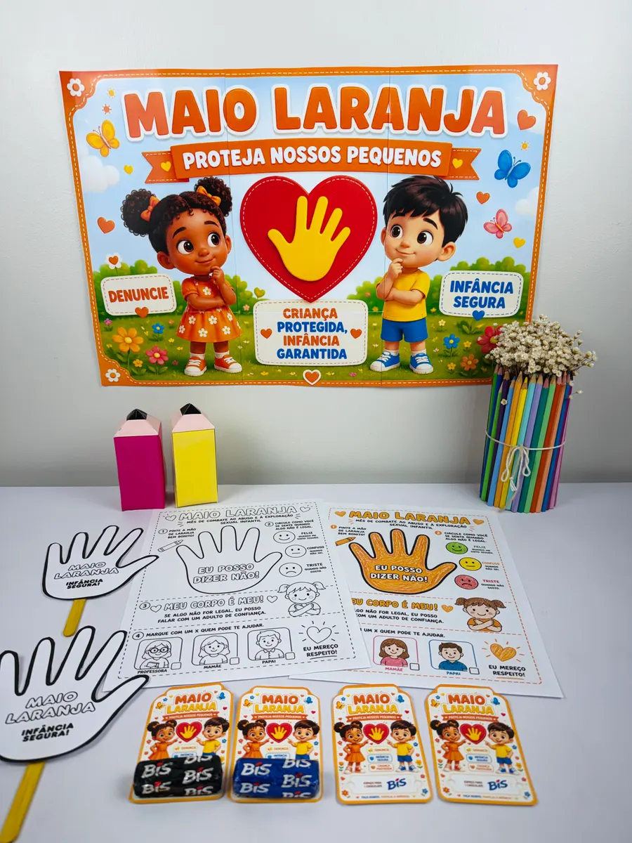 Imagem de Kit Maio Laranja